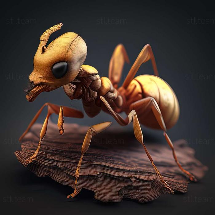 3D модель Pseudomyrmex gracilis (STL)